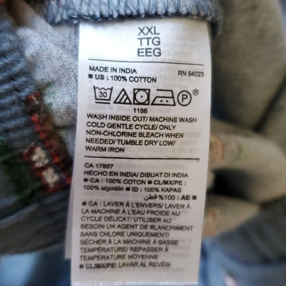 Mens Old Navy Woody PJ Pants Size XXL - Picture 3 of 3